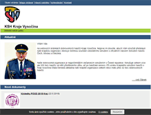 Tablet Screenshot of dh-vysocina.cz